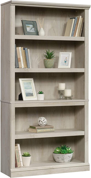 Chalked Chestnut Bookcase with 5 Shelves