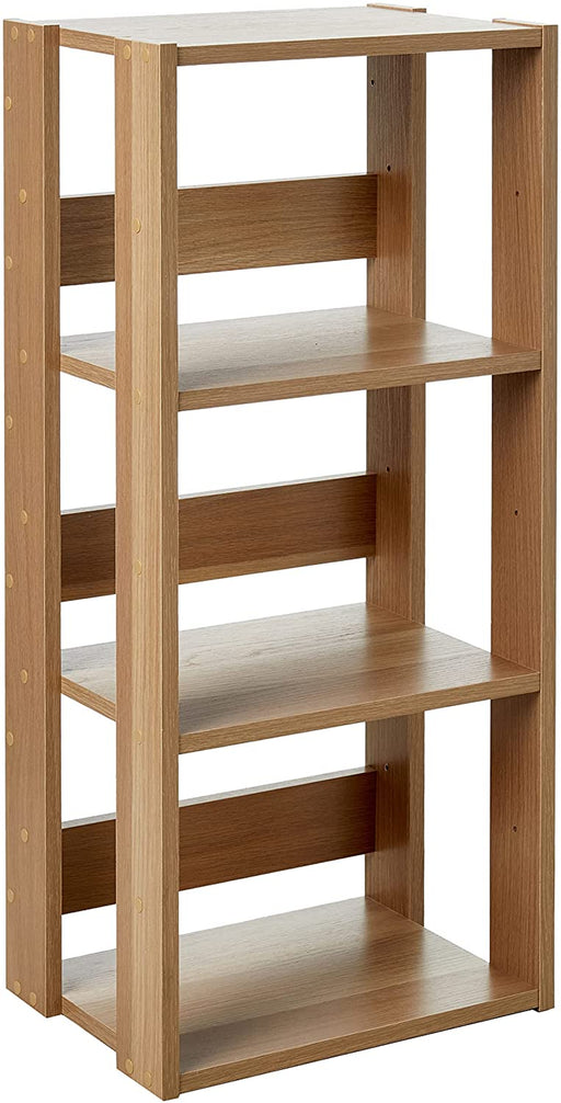 Compact 3-Tier Bookshelf for Small Spaces