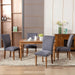 Upholstered Parsons Dining Chairs Set of 4