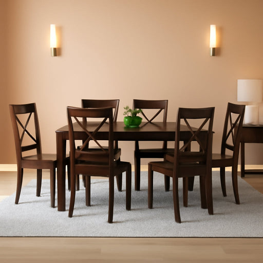 7-Piece CAP-W Dining Table Set