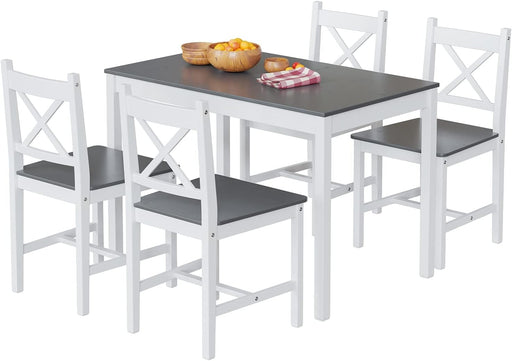 5 Piece Kitchen Table Set for Dining Room