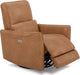 CHITA Power Recliner Swivel Glider Chair, Brown