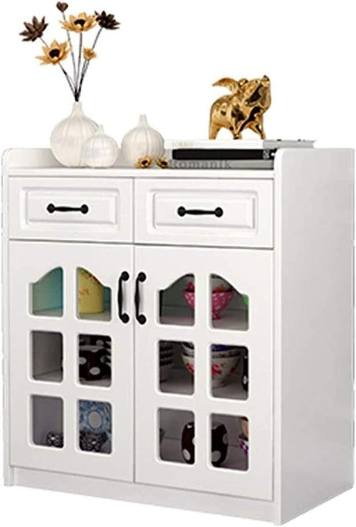 Storage Cabinet with Drawers Buffet Server