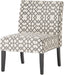 Grey Geometric Accent Chair by Christopher Knight Home