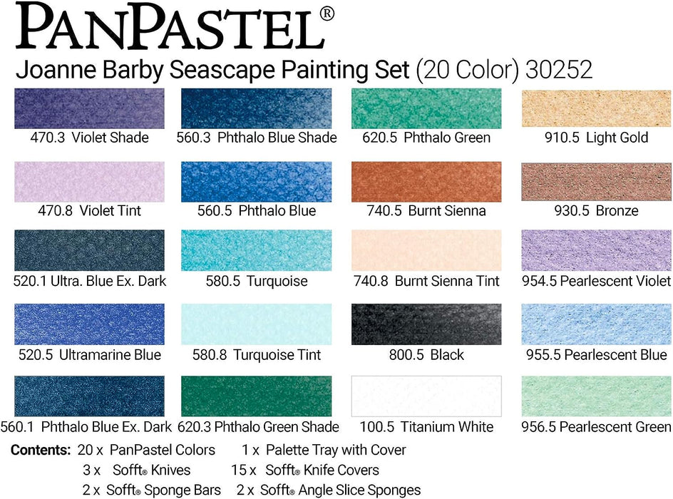 Panpastel Ultra Soft Artist Pastel Painting Set, 20-Pack