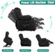 Black Power Lift Recliner with Heat & Massage