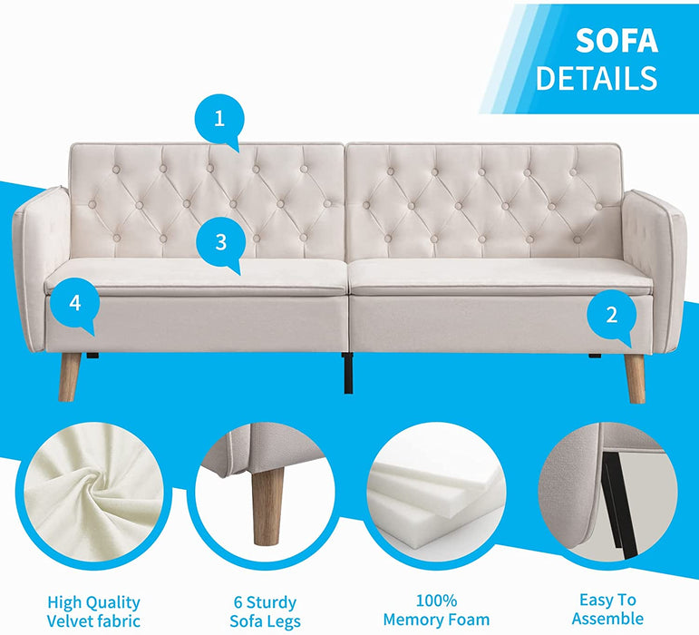Compact and Comfy Sofa Bed for Small Spaces