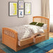Twin Storage Bed with 6 Drawers