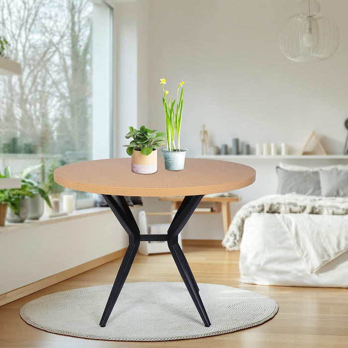 Modern 36″ round Dining Table for 2-4 Persons