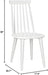 White Spindle Farmhouse Chairs