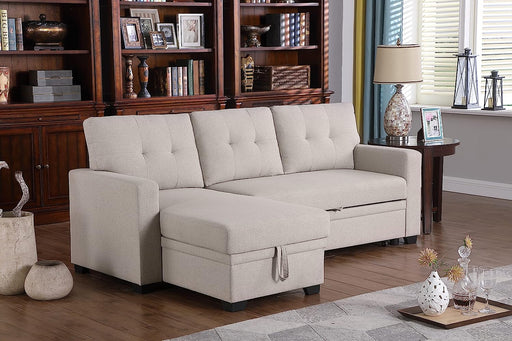 Beige Mandy Sofabed by Devion Furniture