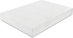 White Full Size Gel Memory Foam Mattress