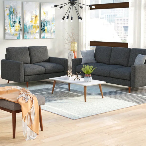 Velvet 2-Piece Living Room Set