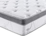 White Full Hybrid Memory Foam Mattress