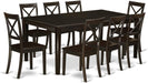 9-Piece East West Furniture Dining Table Set