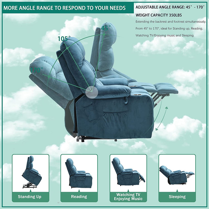 Lift Recliner Chair for Big and Tall Pregnant Woman — ShipItFurniture