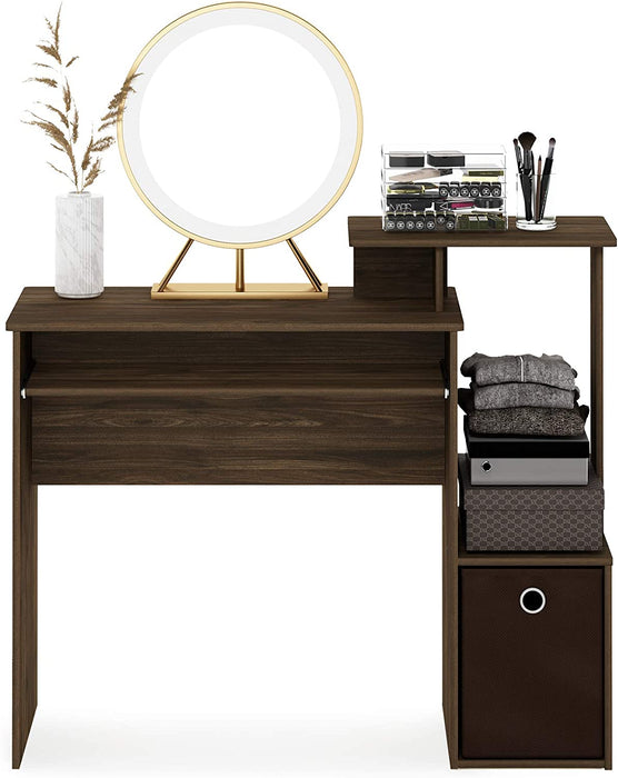 Columbia Walnut Desk for Home Office Use