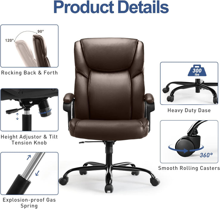 Ergonomic Big and Tall Executive Chair