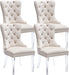 Velvet Dining Chairs Set of 4