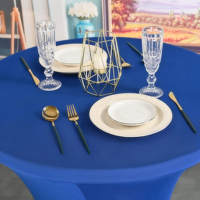 Blue Cocktail Table Covers for Bar