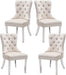 Velvet Dining Chairs Set of 4