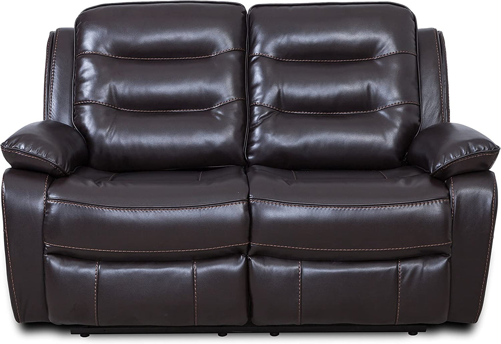 Brown 3-Piece Recliner Sofa Set