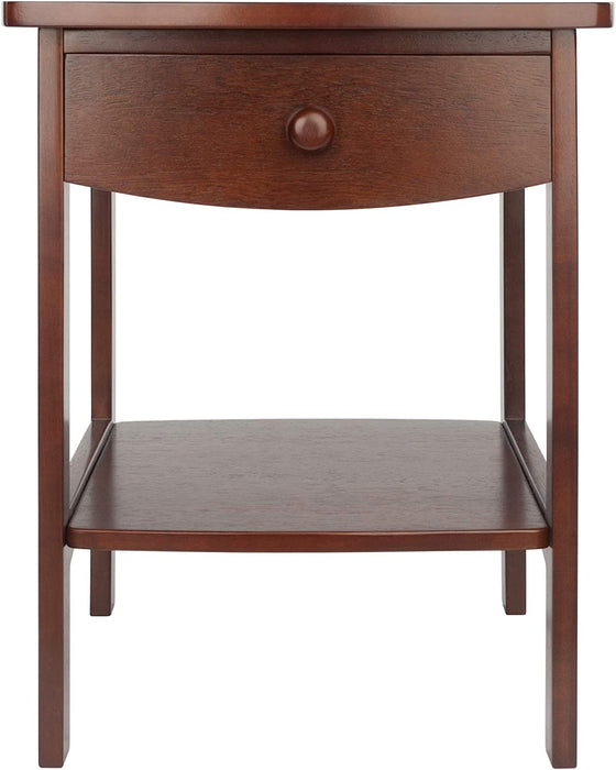 Walnut Claire Accent Table