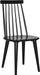 Black Spindle Farmhouse Chairs