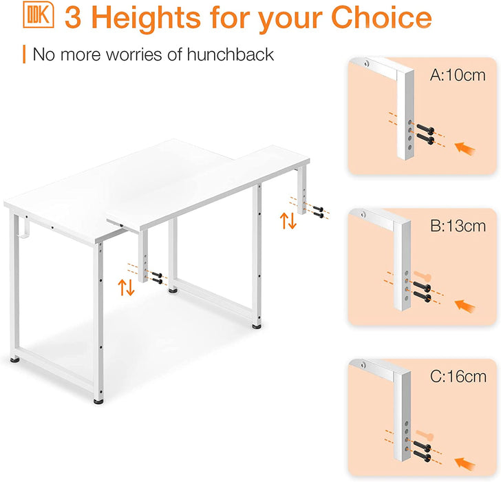 Adjustable Monitor Desk for Home Office