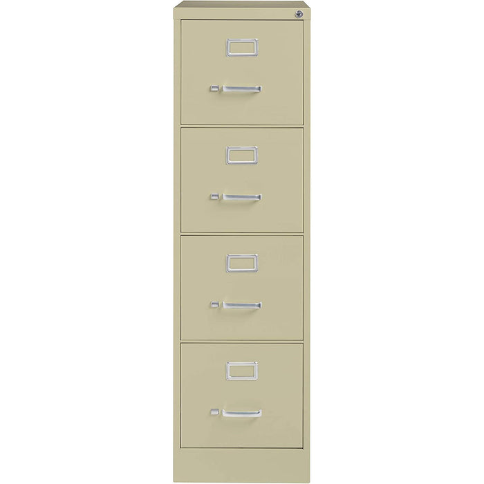 Commercial 4 Drawer Vertical File Cabinet - Putty