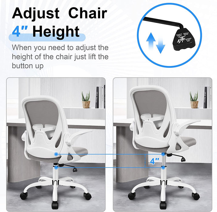 Adjustable Ergonomic Office Chair with Lumbar Support