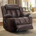 Brown Power Lift Recliner with Heat & Massage