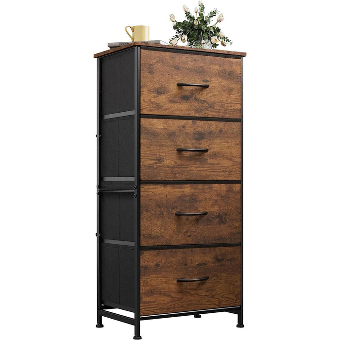 Dresser with 4 Drawers and Handles