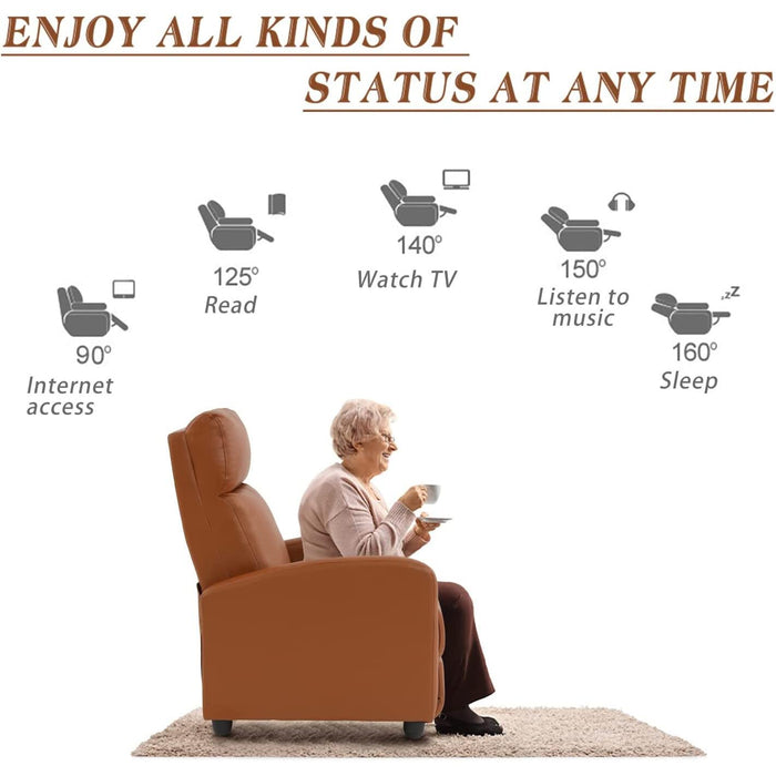 Recliner Chair for Living Room, Home Theater Seating