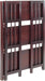 Folding Espresso Bookcase, Stackable, 3-Shelf, 27.5″ Wide