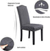 Dark Gray Non-Woven Chairs