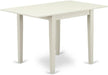 Linen White Wooden Kitchen Table