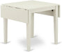 Linen White Wooden Kitchen Table