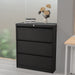 Lockable 3-Drawer Metal Filing Cabinet for Home Office