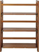 Stackable Chestnut Bookcase - 3 Shelves, 27.5″ Wide