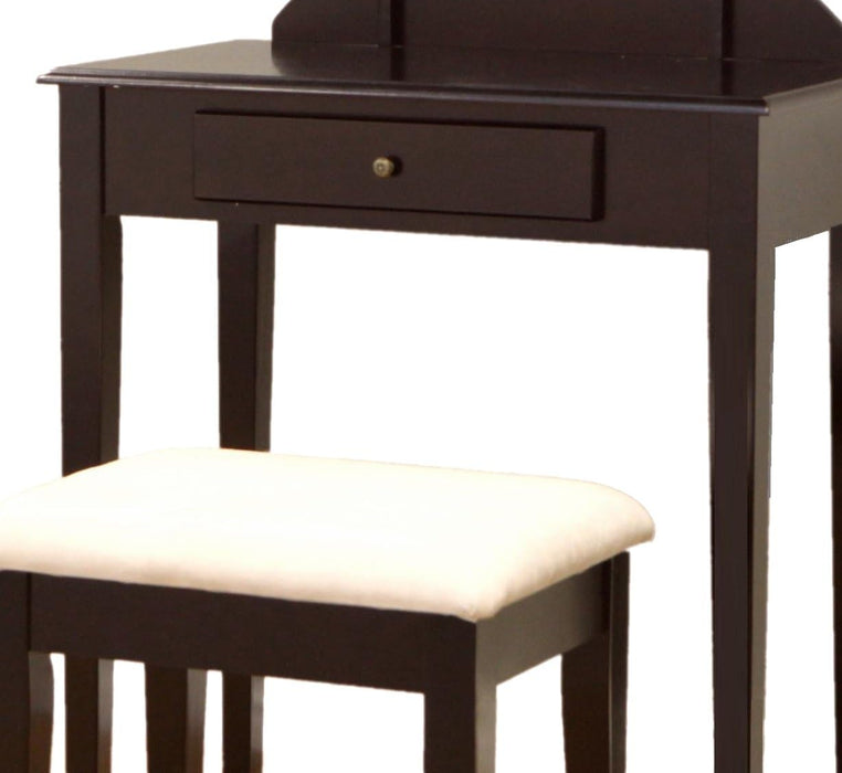 Frenchi Furniture Wood Vanity Set