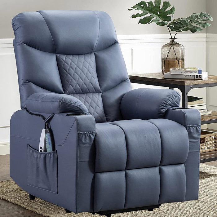 Power Lift Recliner Chair with Massage and Heat