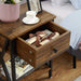 Versatile X-Design Brown Nightstand