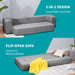 Convertible Memory Foam Sofa Bed for Home