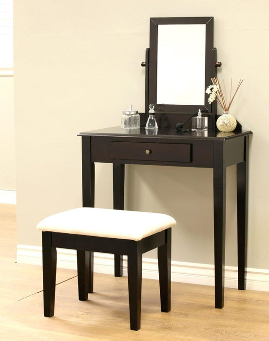 Frenchi Furniture Wood Vanity Set