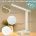 LED Desk Lamp with Touch Control and Foldable Design