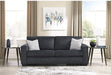 Ashley Altari Modern Sofa with Pillows, Gray