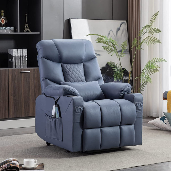 Power Lift Recliner Chair with Massage and Heat