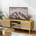 Rattan TV Console for 55 Inch TV