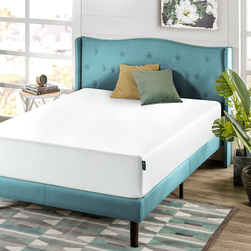 Queen White 10″ Memory Foam Mattress